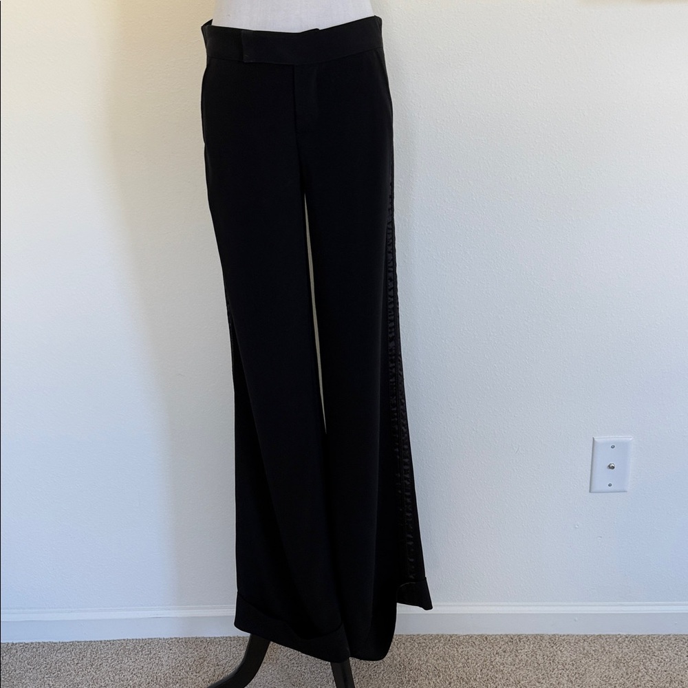 LaRok Black Wide-Leg Women's Pants size 2 perfect condition
